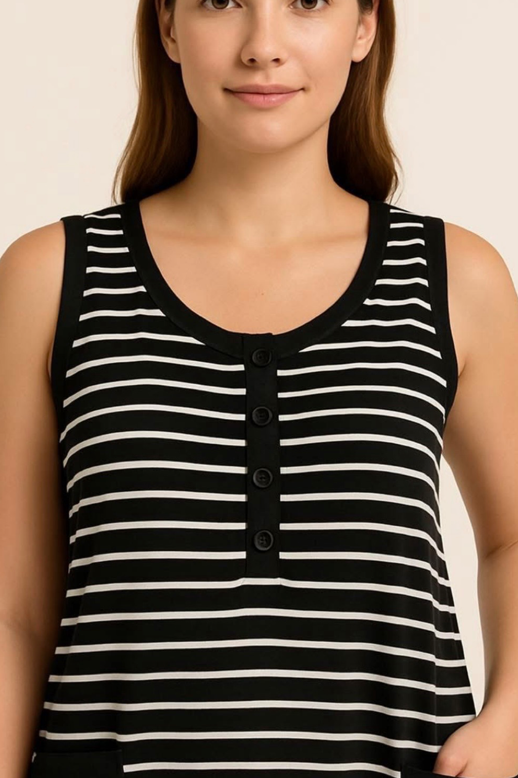 Vestito per casa con tasche