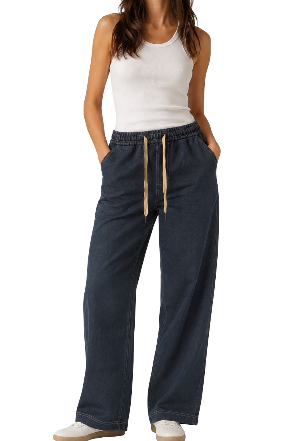 Jeans Gamba Ampia