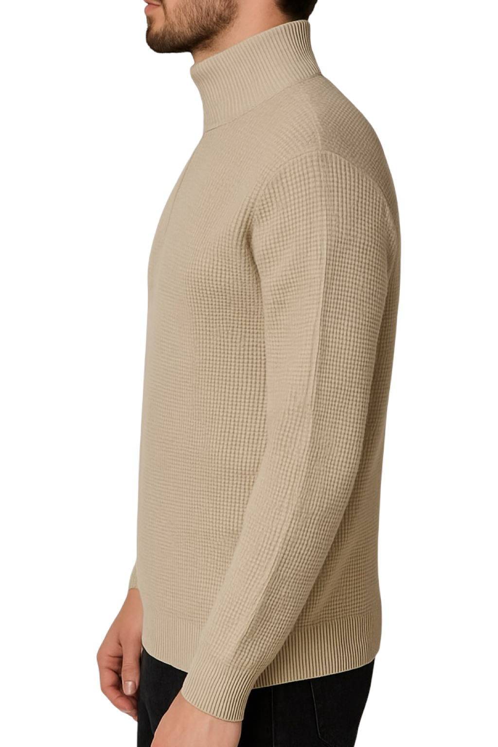 Maglione Mezza Zip Uomo