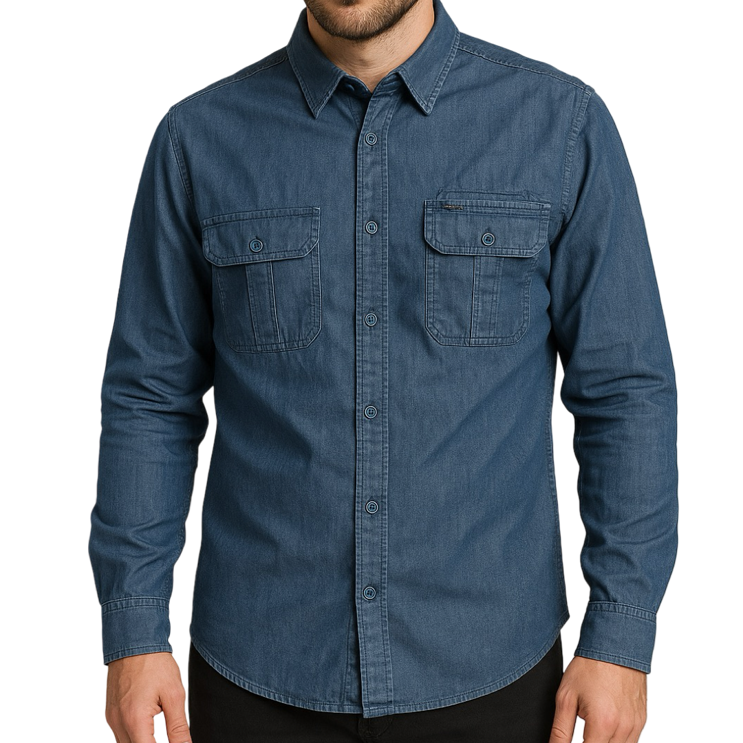 Camicia Jeans Uomo