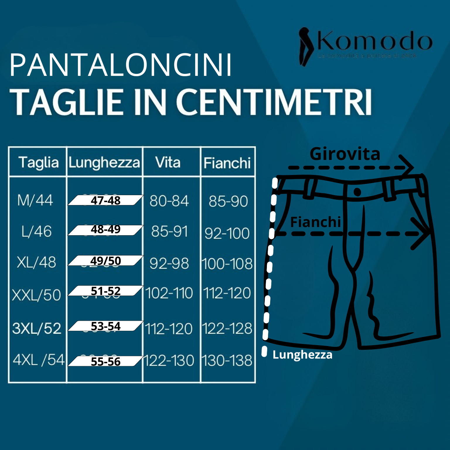 Pantaloni Pescatora Uomo