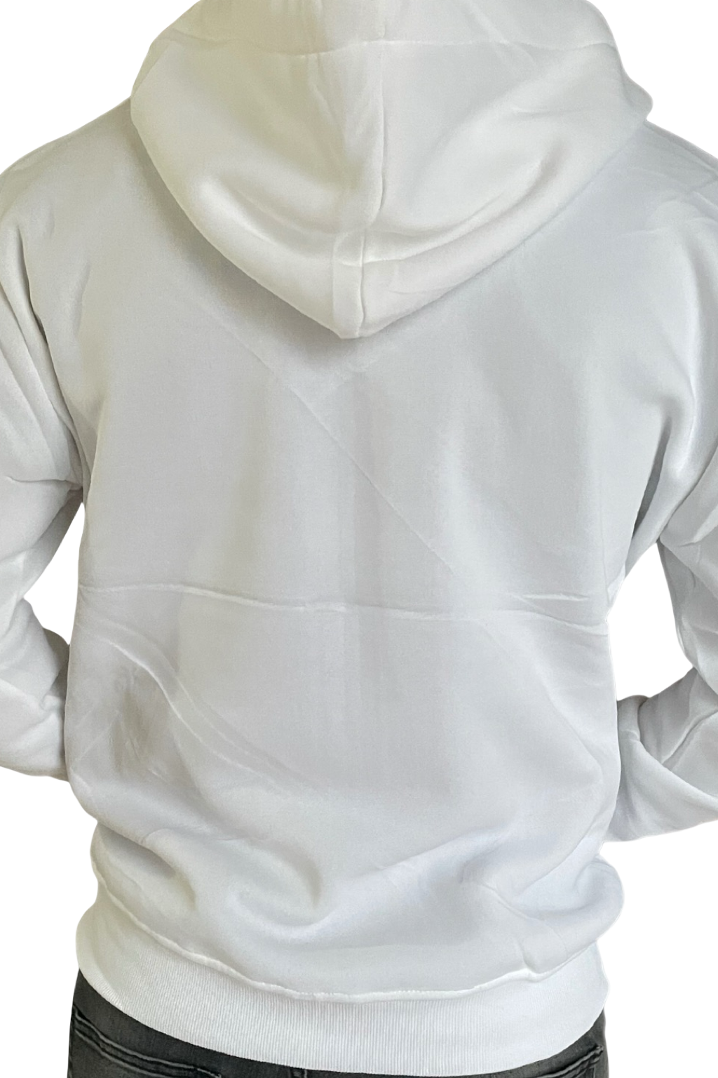 Felpa uomo con zip e cappuccio