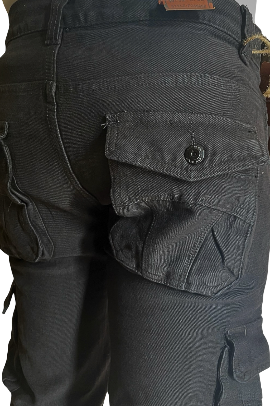 Pantaloni Cargo fondo ampio