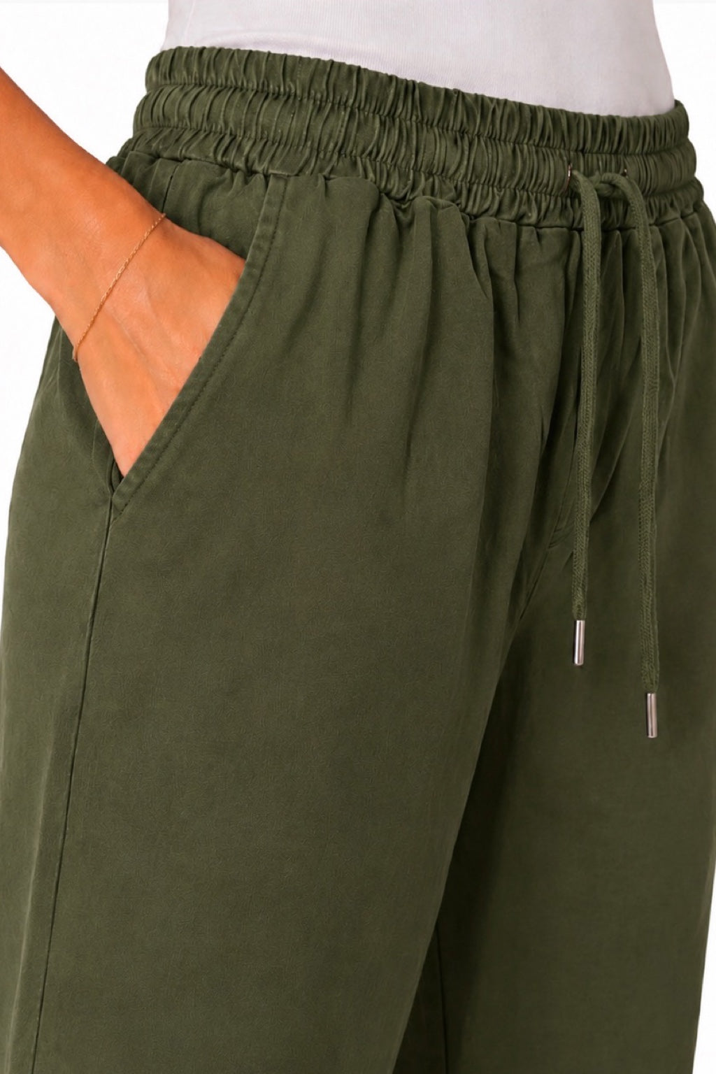 Pantaloni Capri Jeans color
