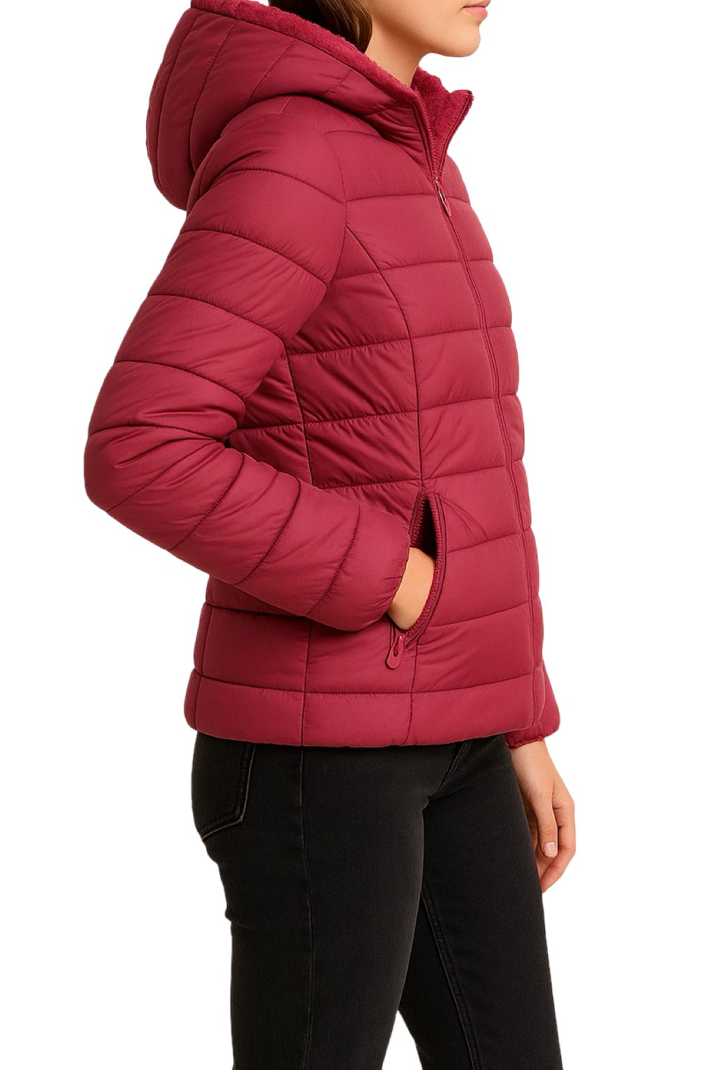 Giubbotto Double-face Pelliccia