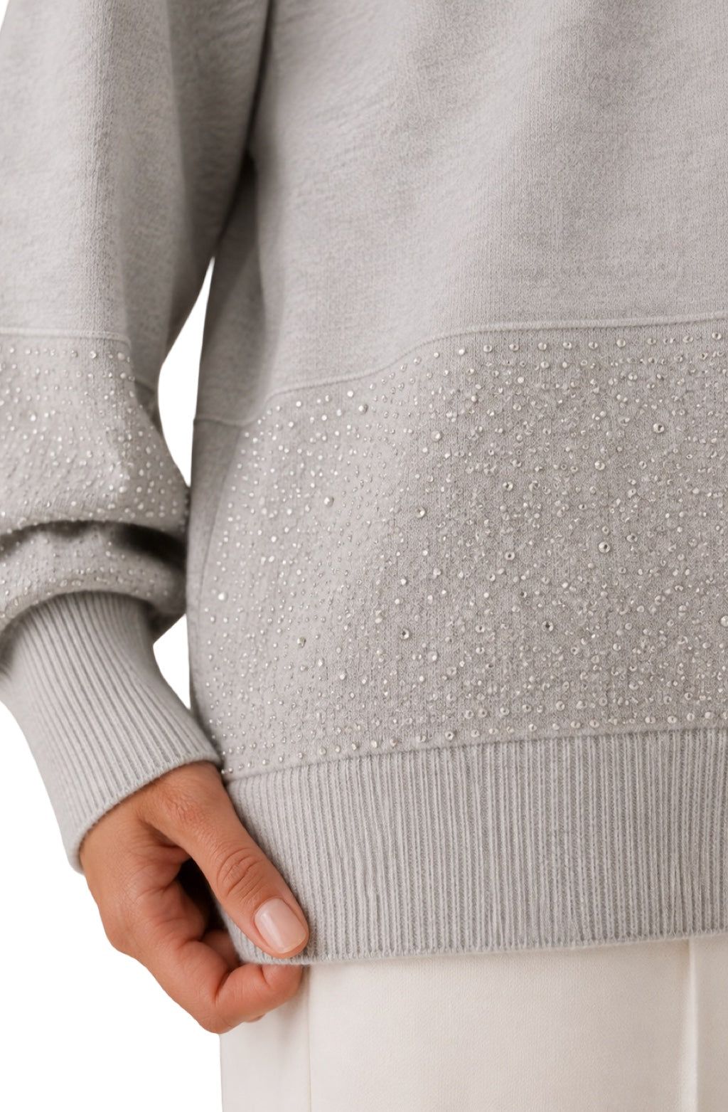 Maglia Lunga Fascia Paillettes