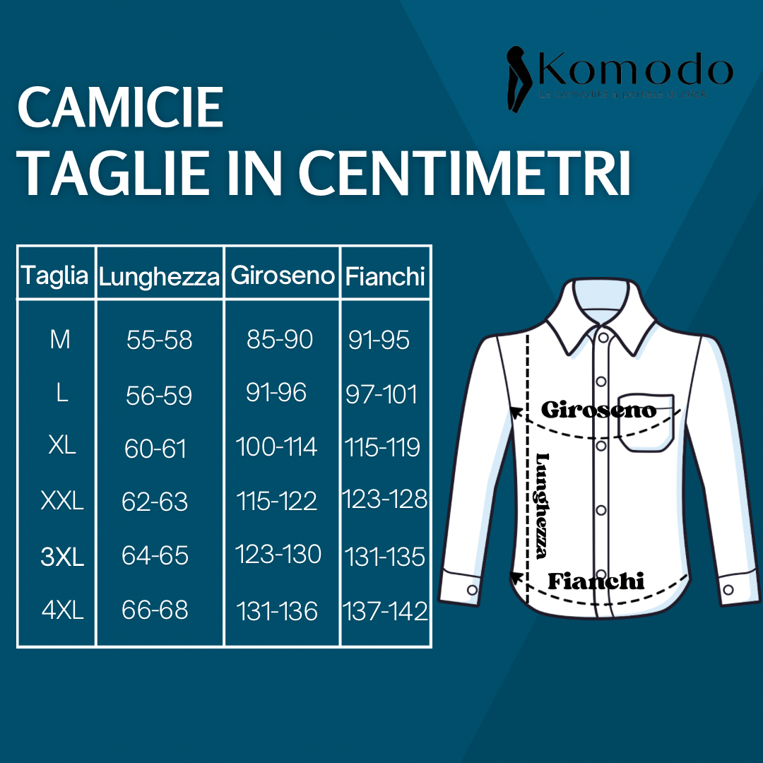 Camicia Jeans Uomo