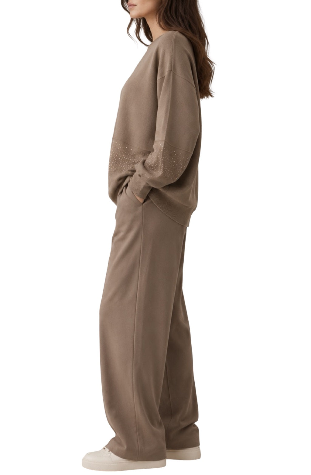 Maglia Lunga Fascia Paillettes