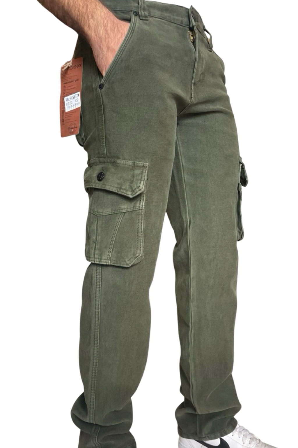 Pantaloni Cargo fondo ampio