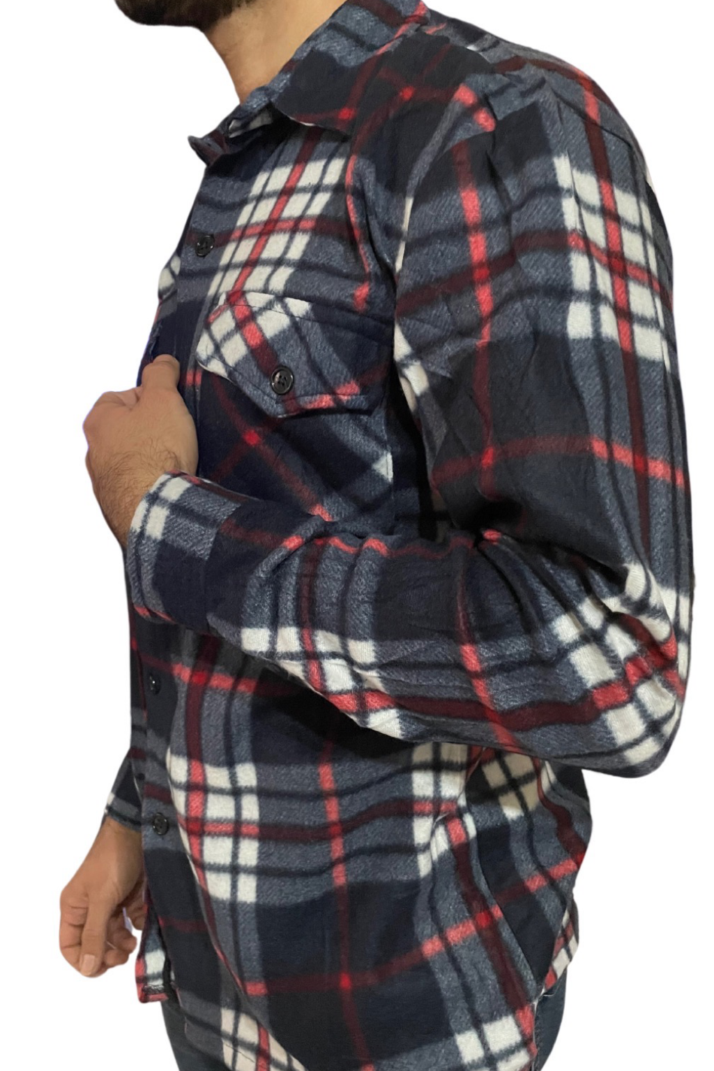 Camicia Pile Uomo