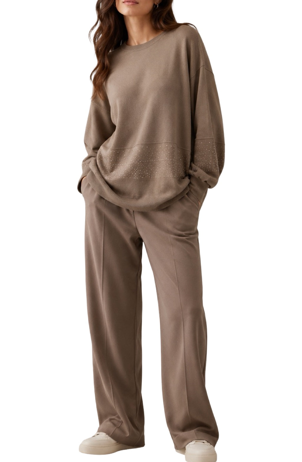 Maglia Lunga Fascia Paillettes