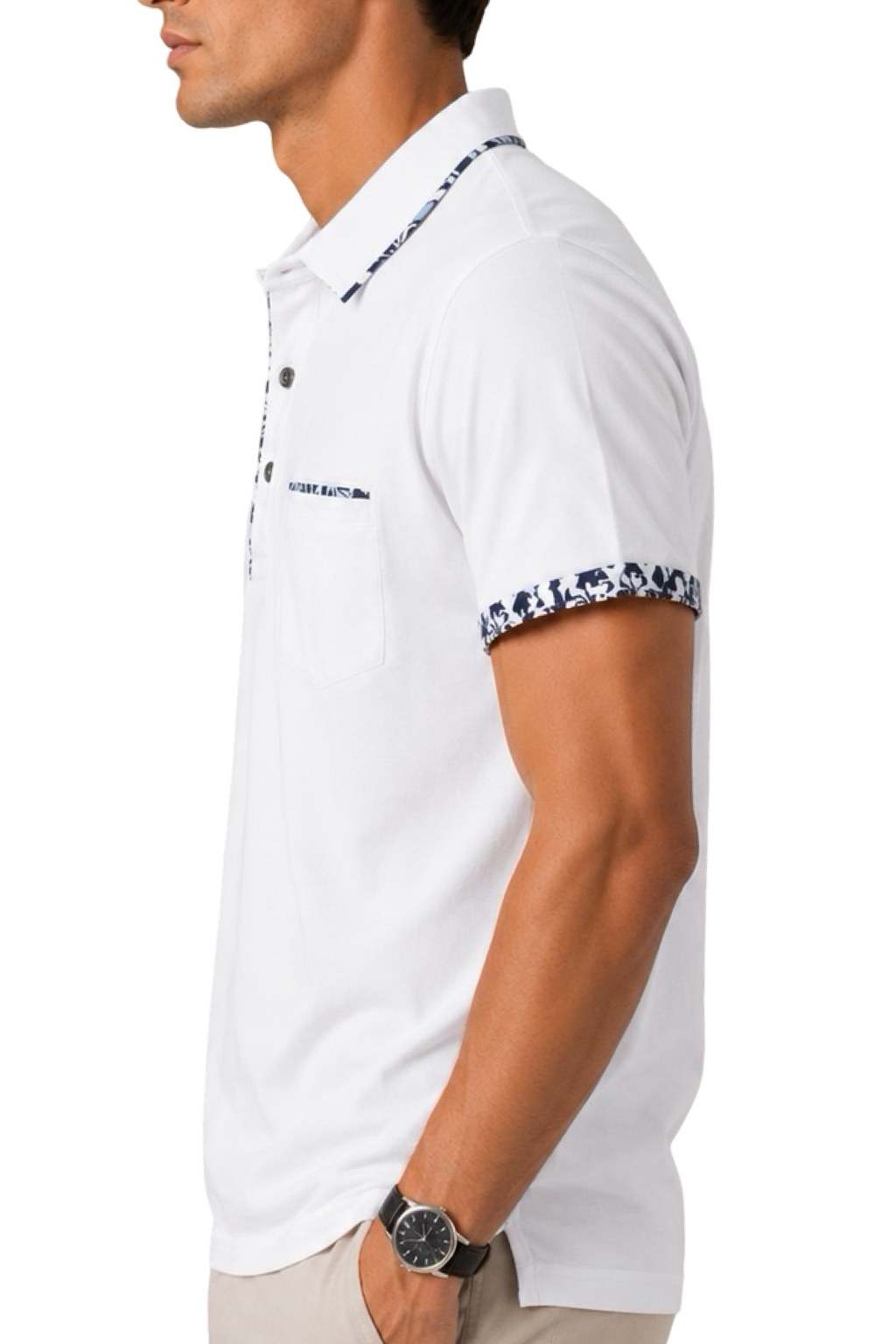 Polo Uomo Bordino Fantasia