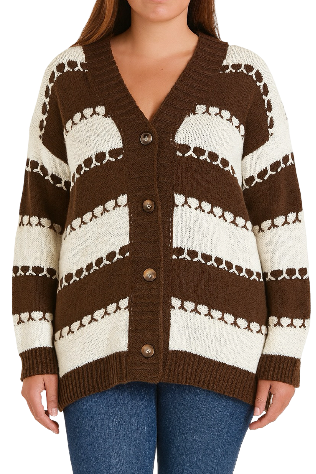 Cardigan Oversize Lungo