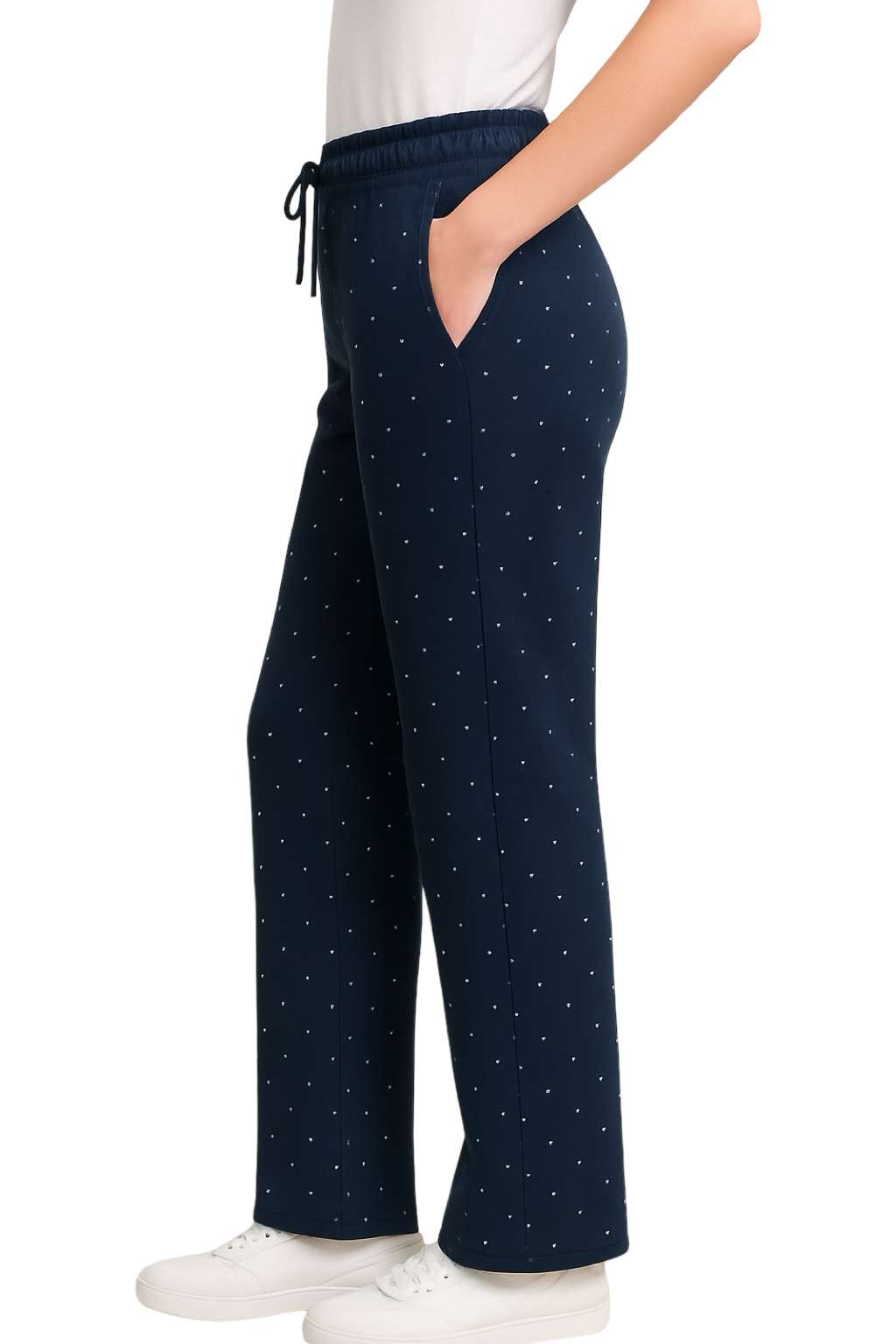 Pantaloni Felpati brillantini