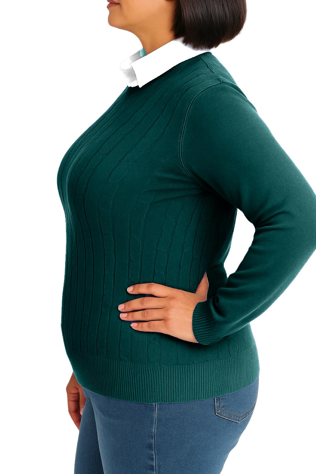 Maglia Scollo Camicia