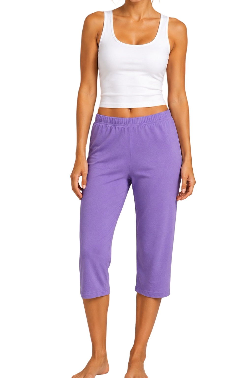 Leggings Corti Elasticizzati