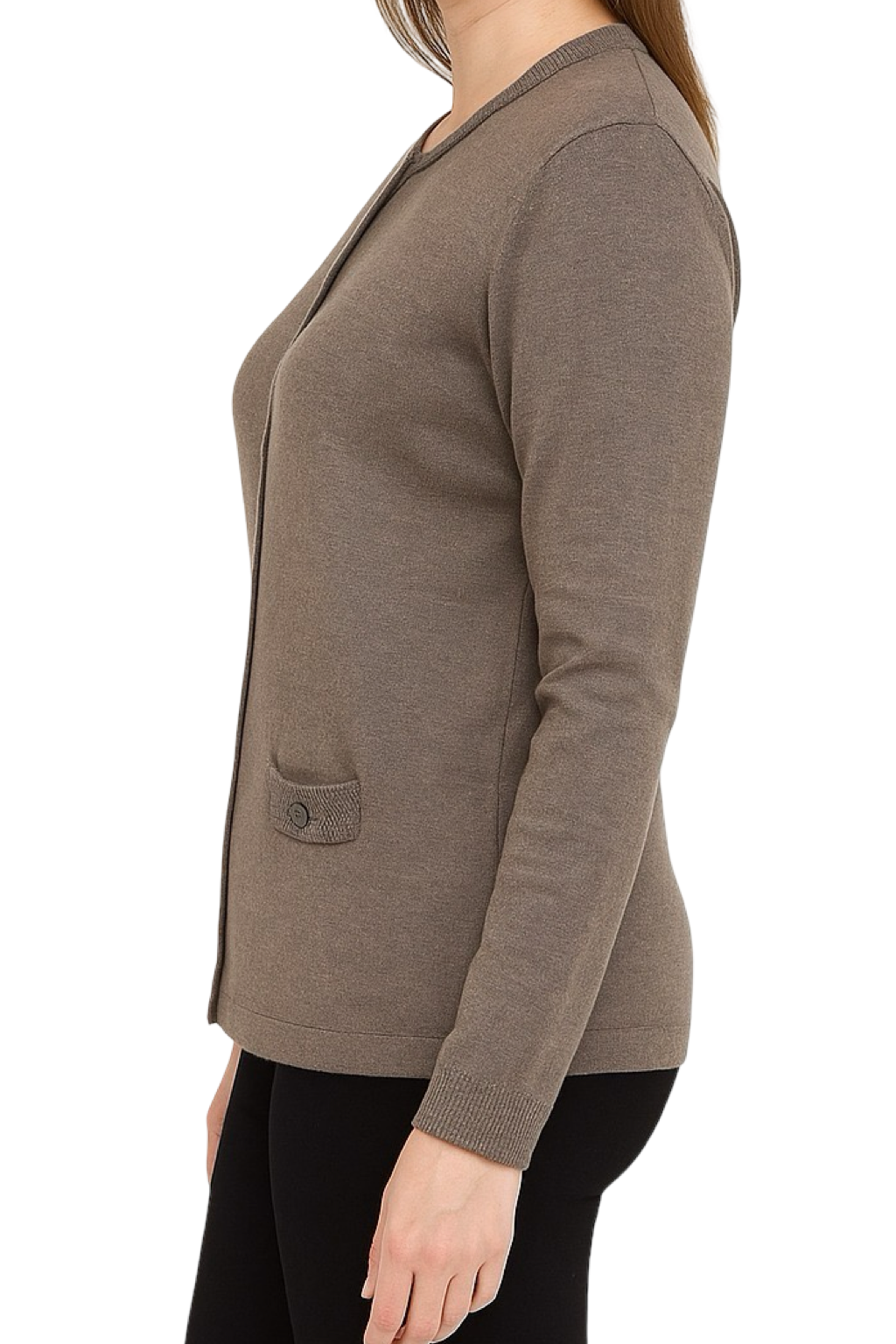 Cardigan Girocollo