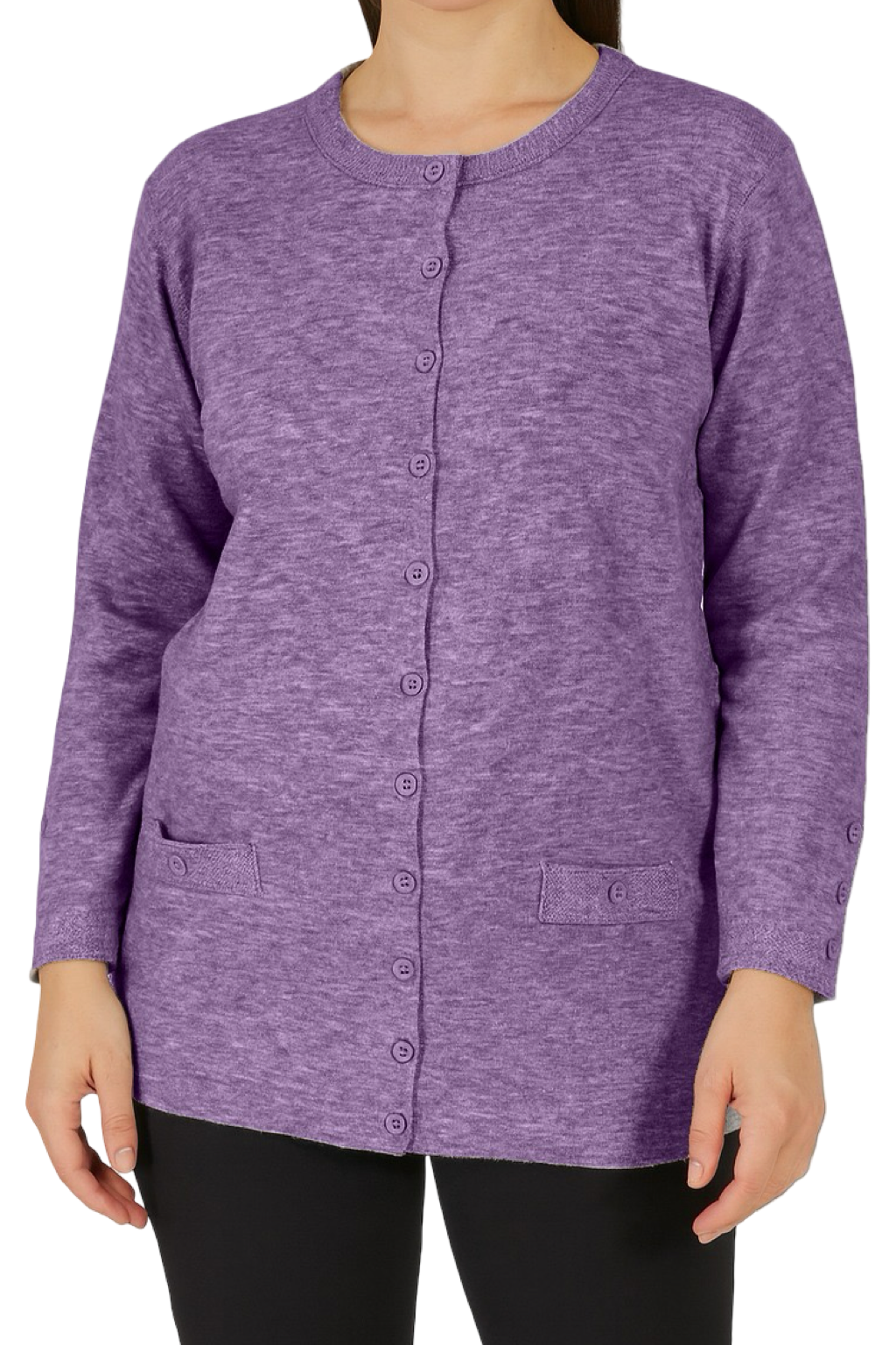 Cardigan Girocollo