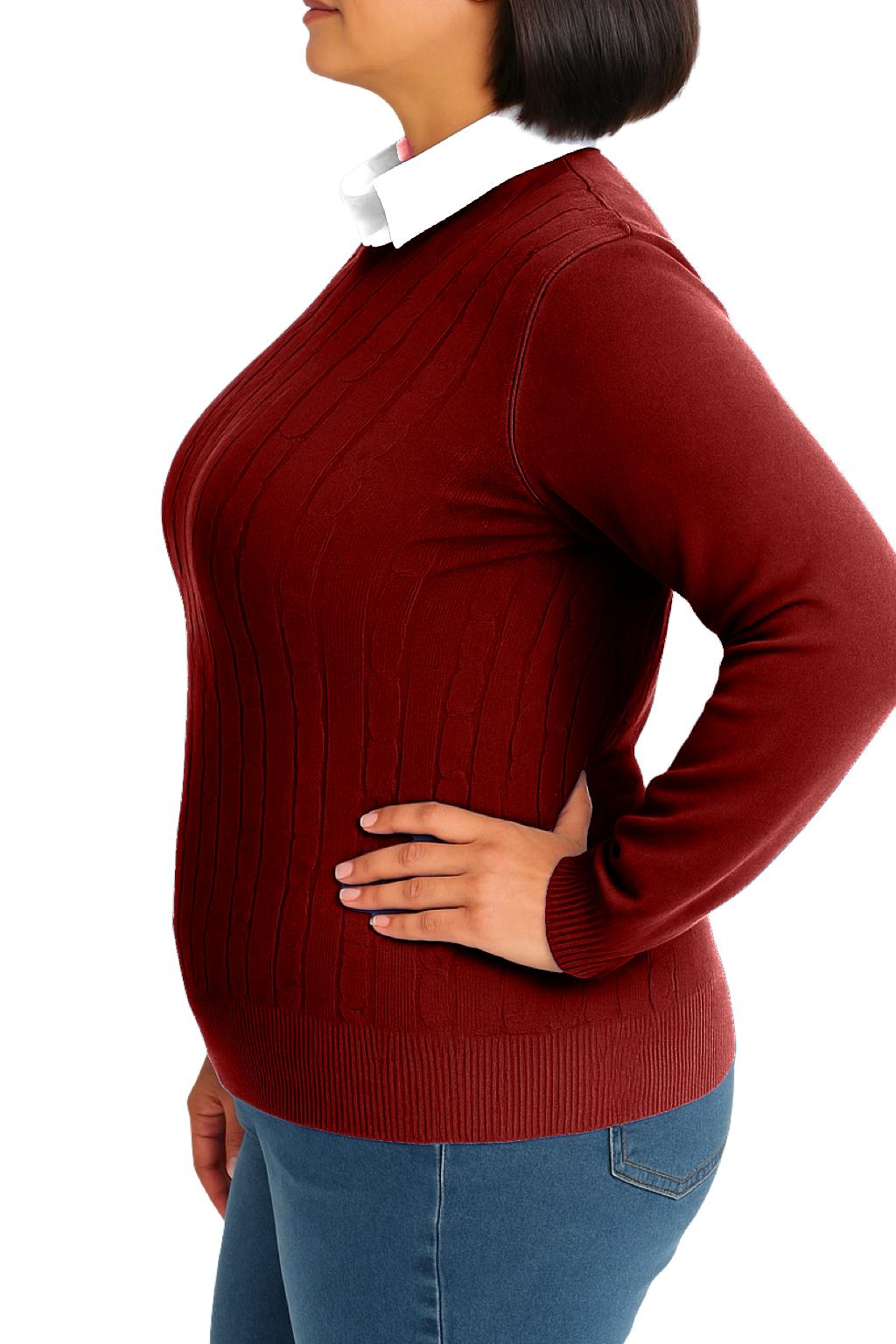 Maglia Scollo Camicia