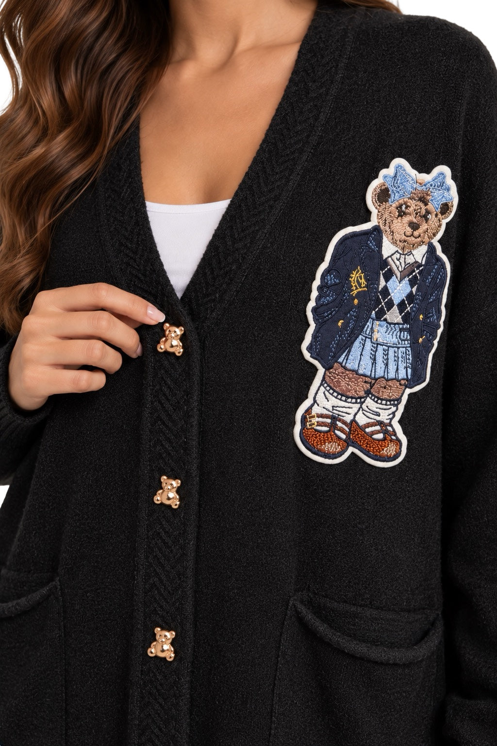 Cardigan Lungo Teddy