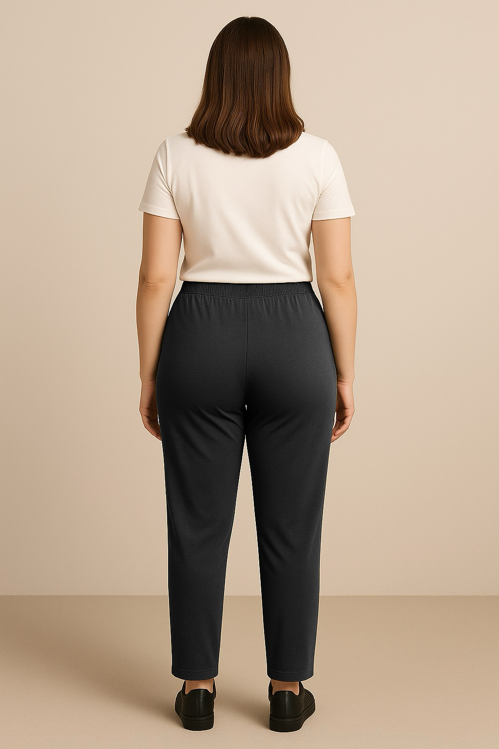 Pantaloni Basic con elastico