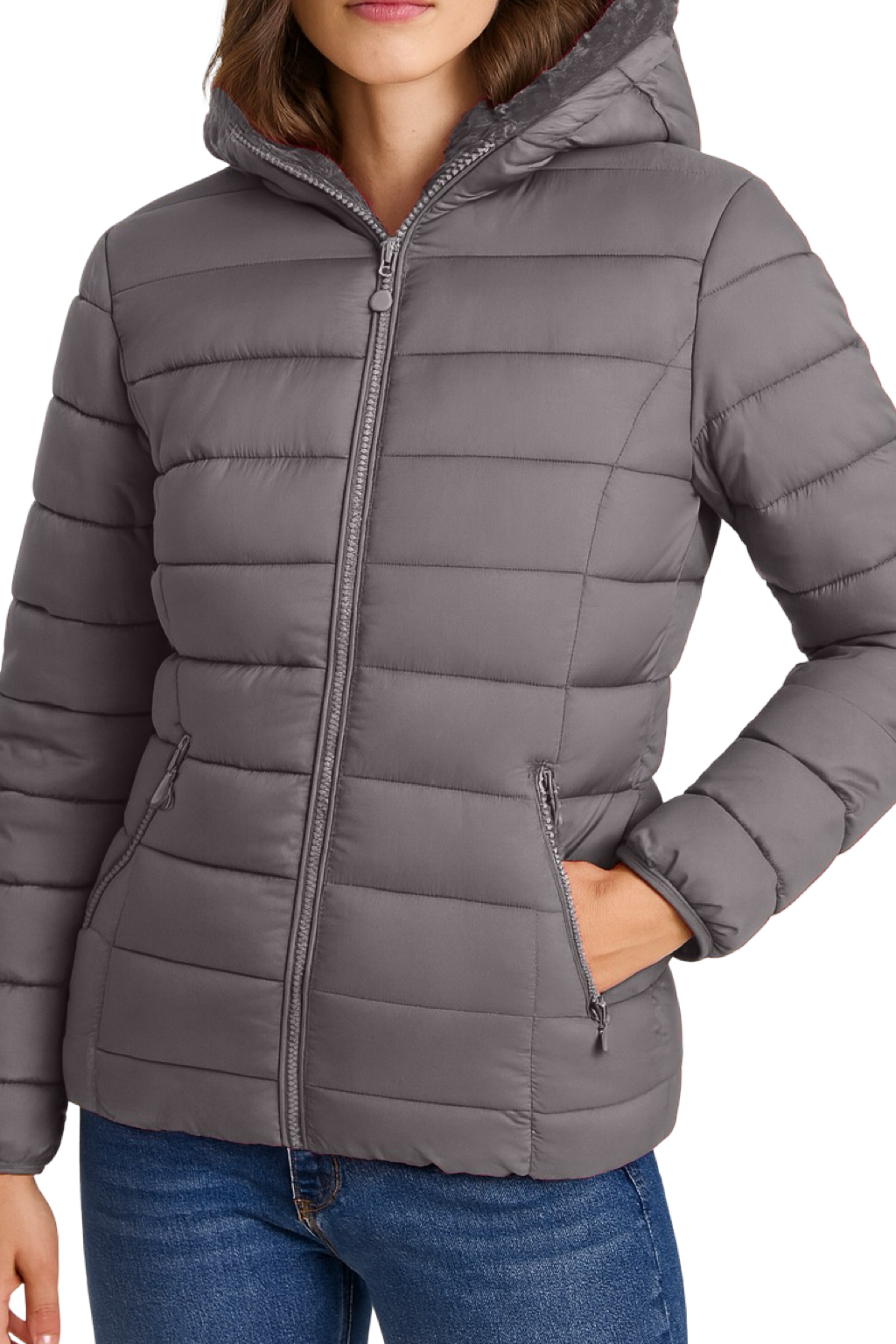 Giubbotto Double-face Pelliccia