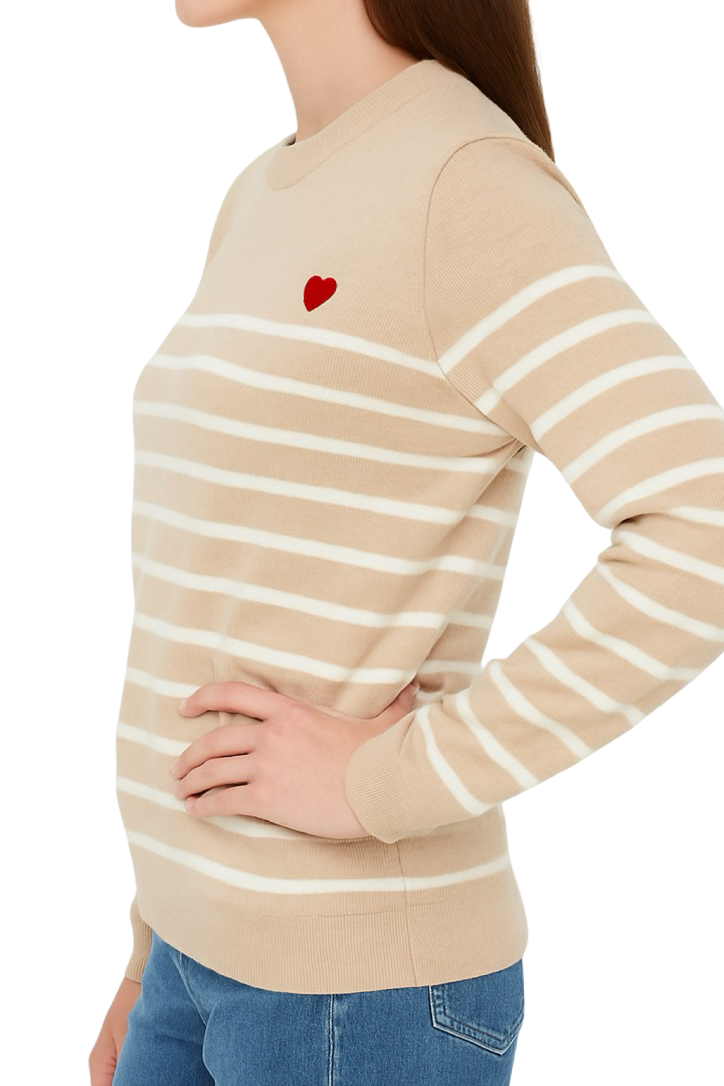 Maglia Cuoricino e Righe