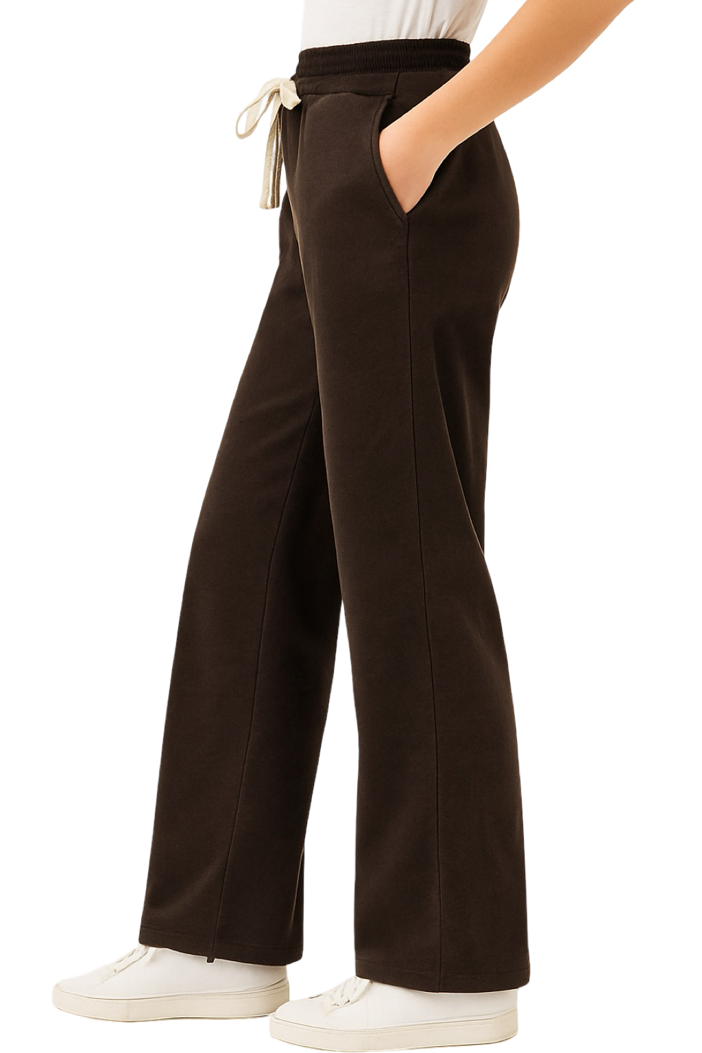 Pantaloni a costine in velluto
