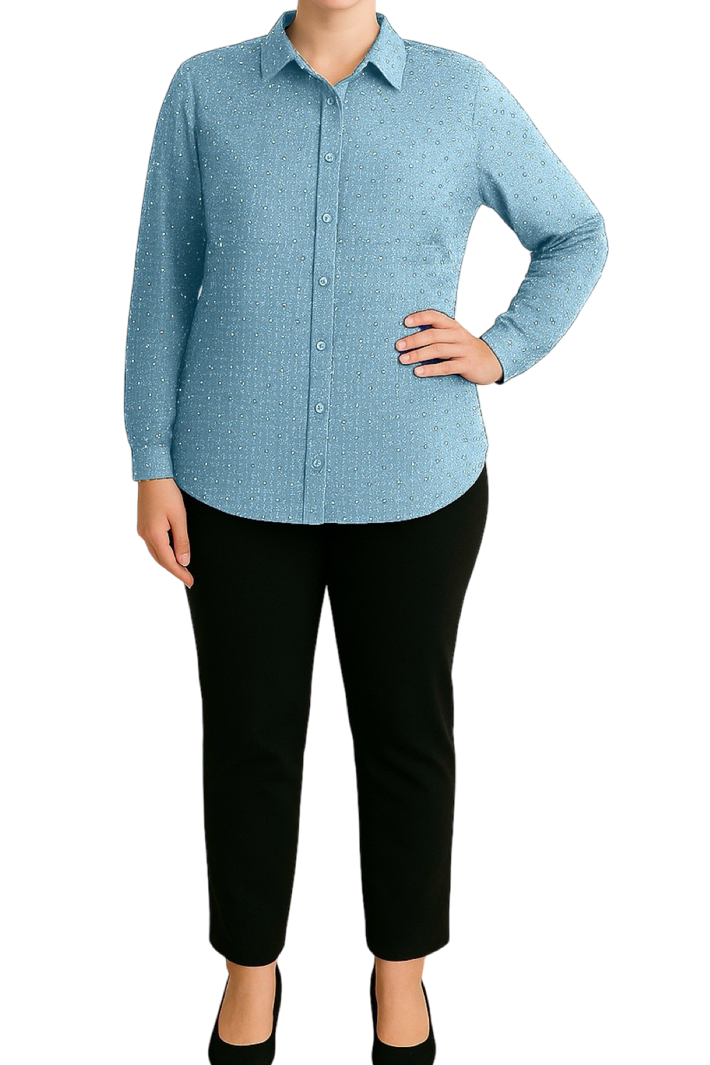 Camicia Elegante Brillantini