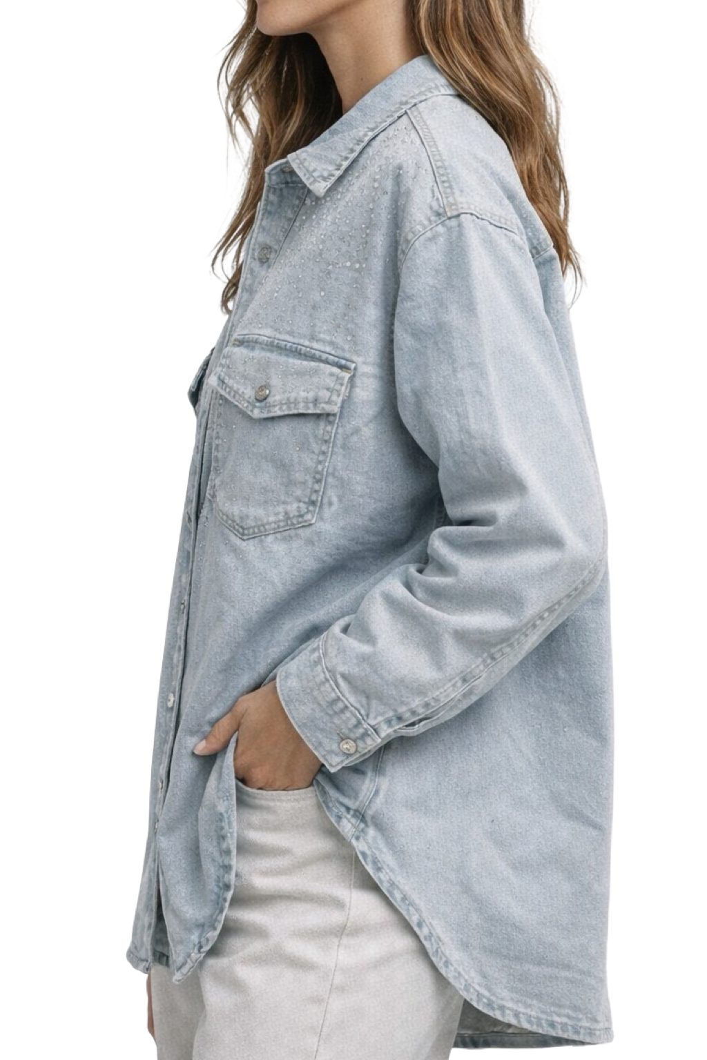 Giacchetto Jeans Oversize