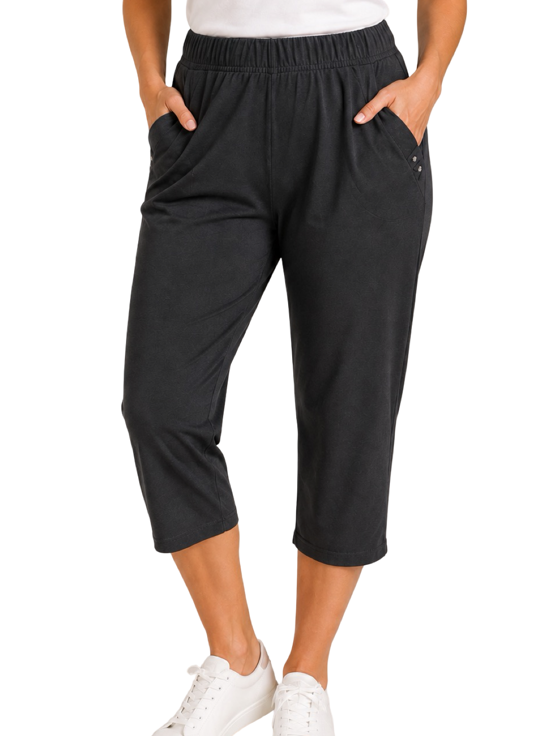 Pantaloni Capri con elastico