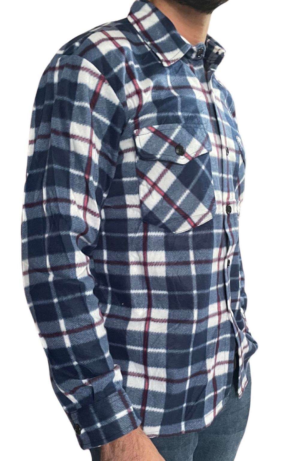 Camicia Pile Uomo