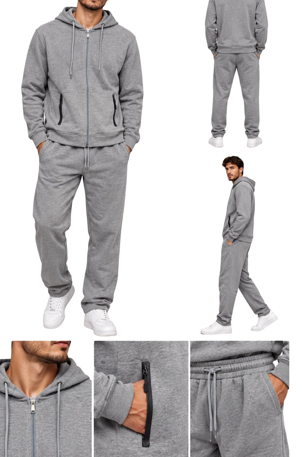 Tuta Uomo Comfort Zip
