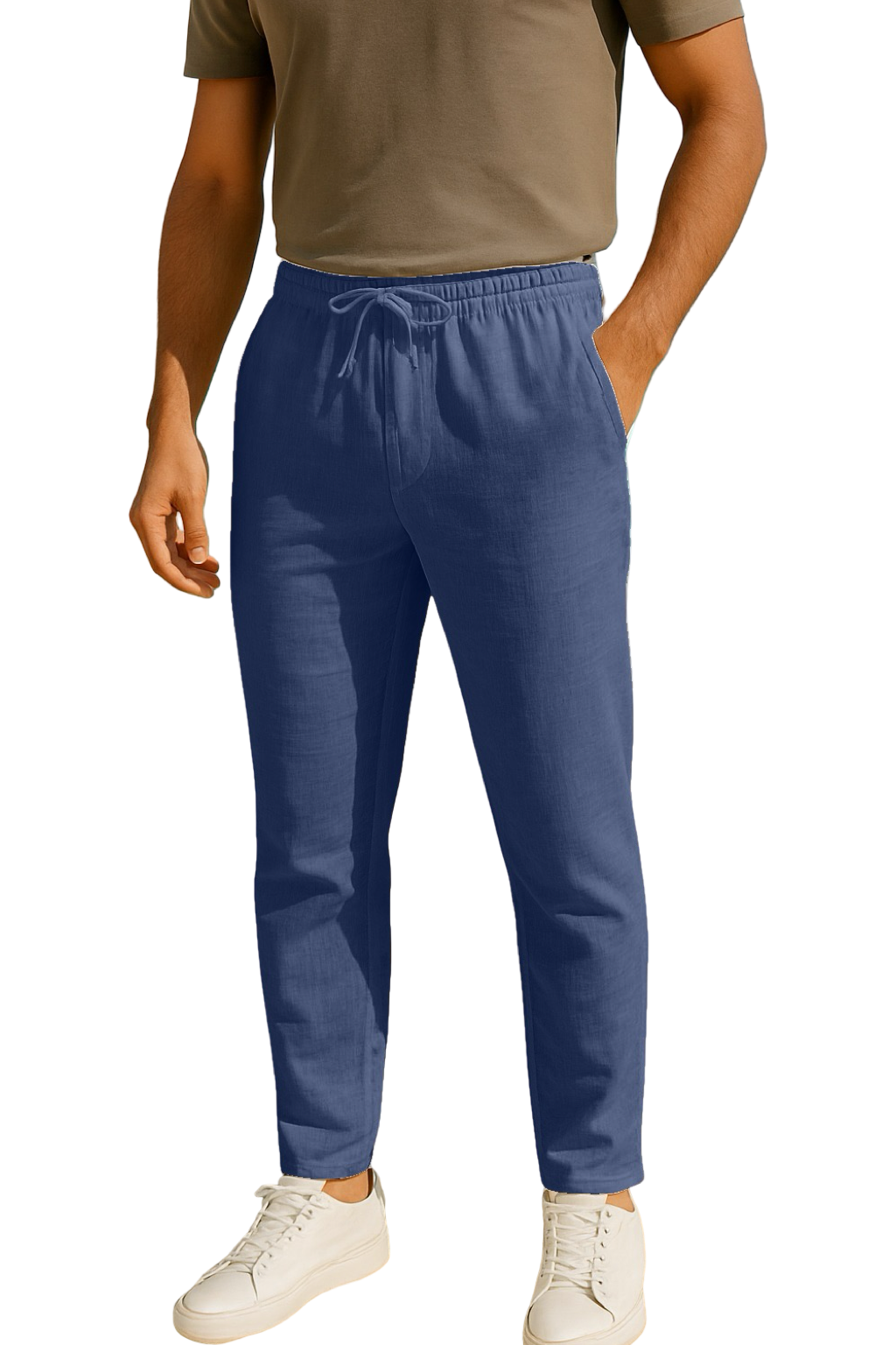 Pantaloni Lino uomo