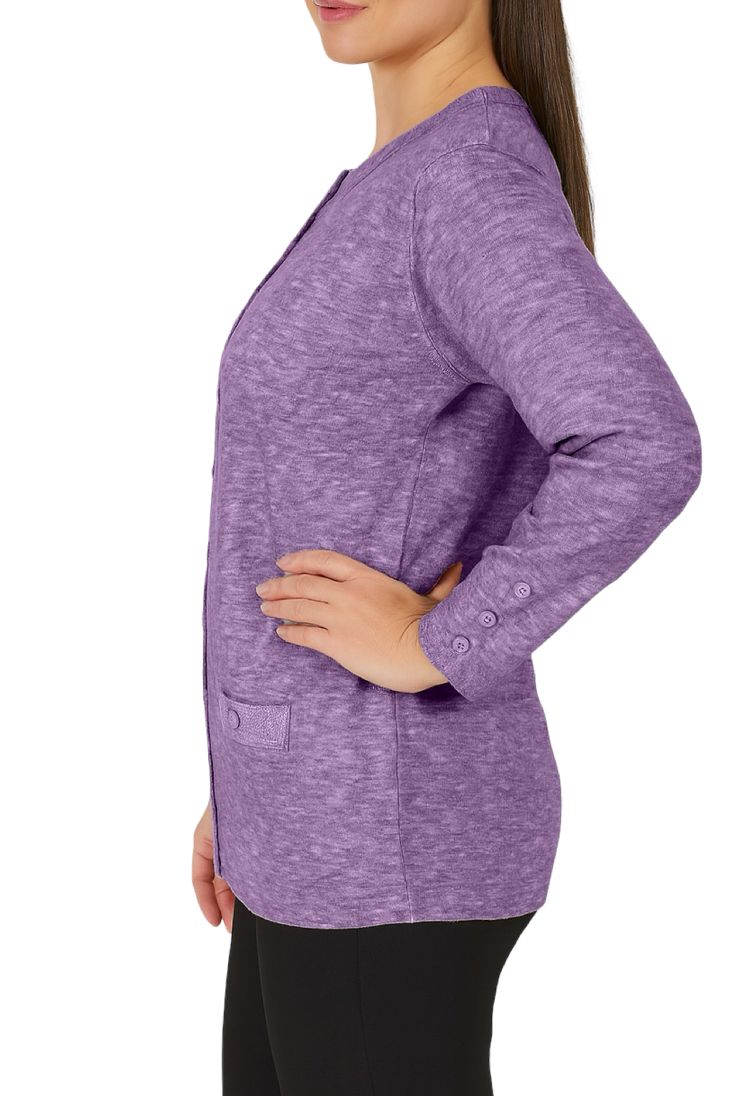 Cardigan Girocollo