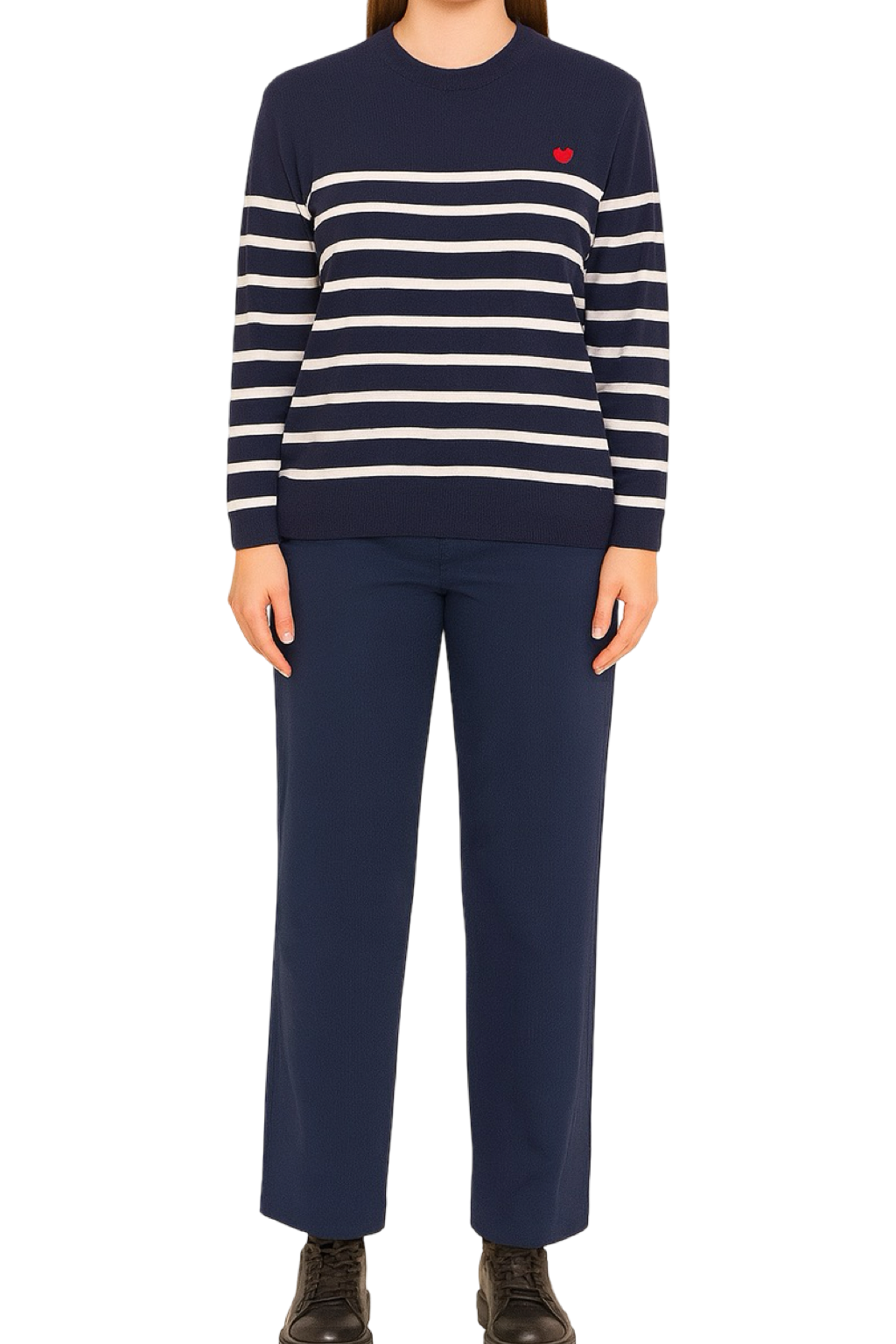 Maglia Cuoricino e Righe