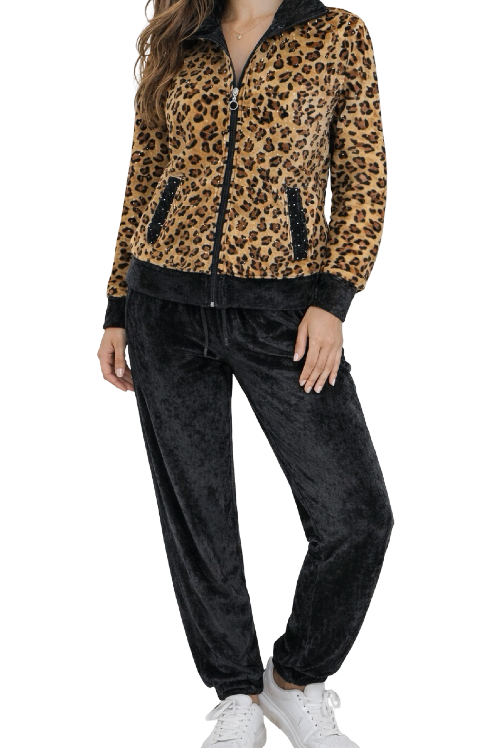 Tuta Leopardata in ciniglia