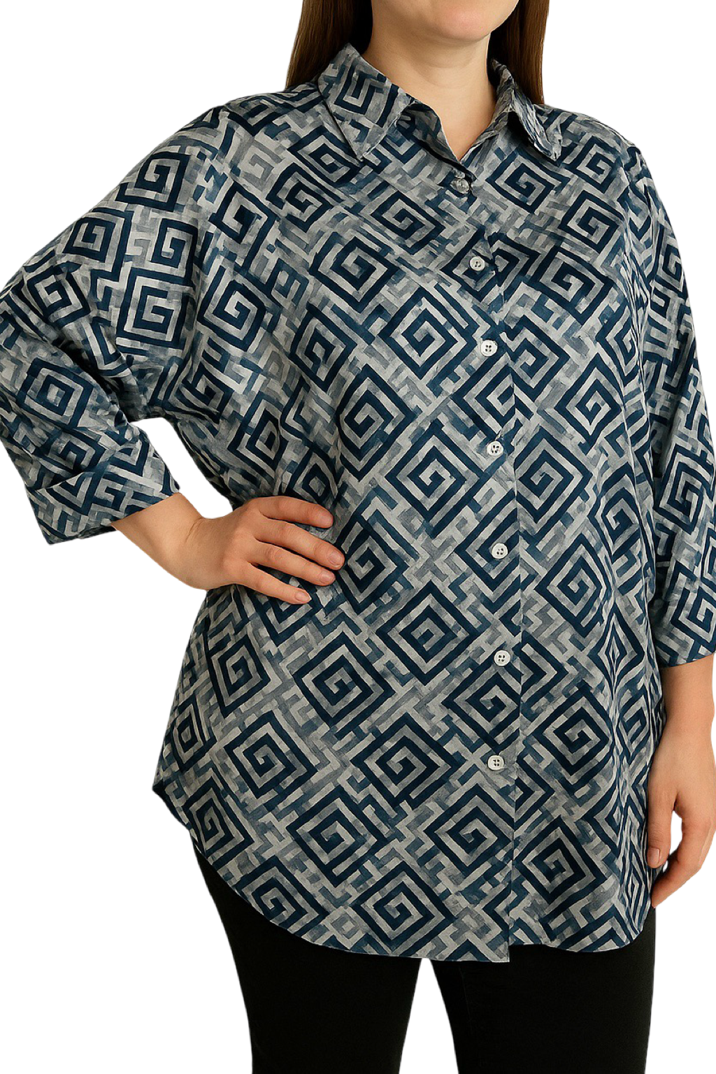 Camicia Fantasia Geometrica