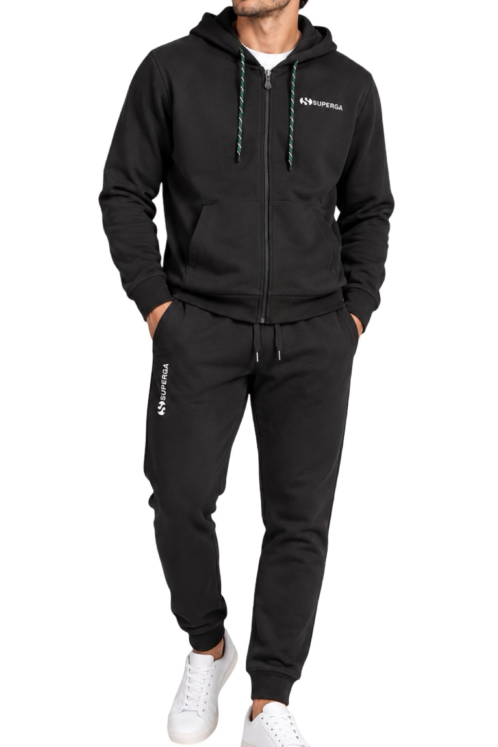 Completo Superga con cappuccio