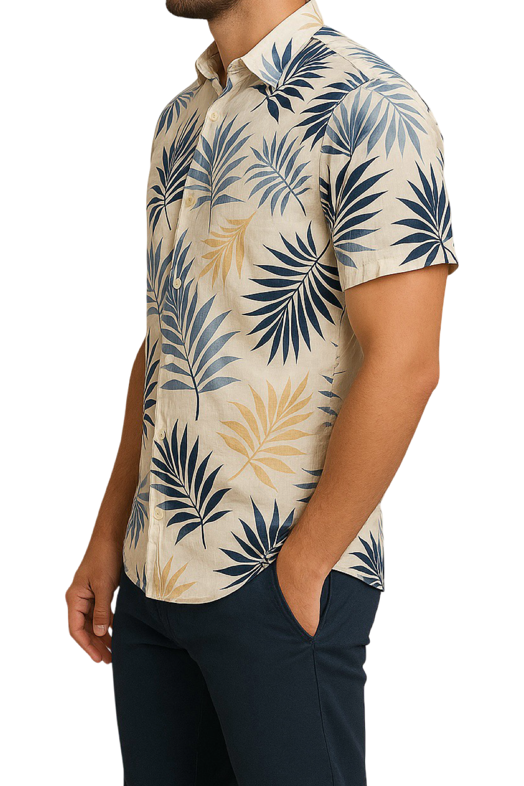 Camicia uomo Hawaiana