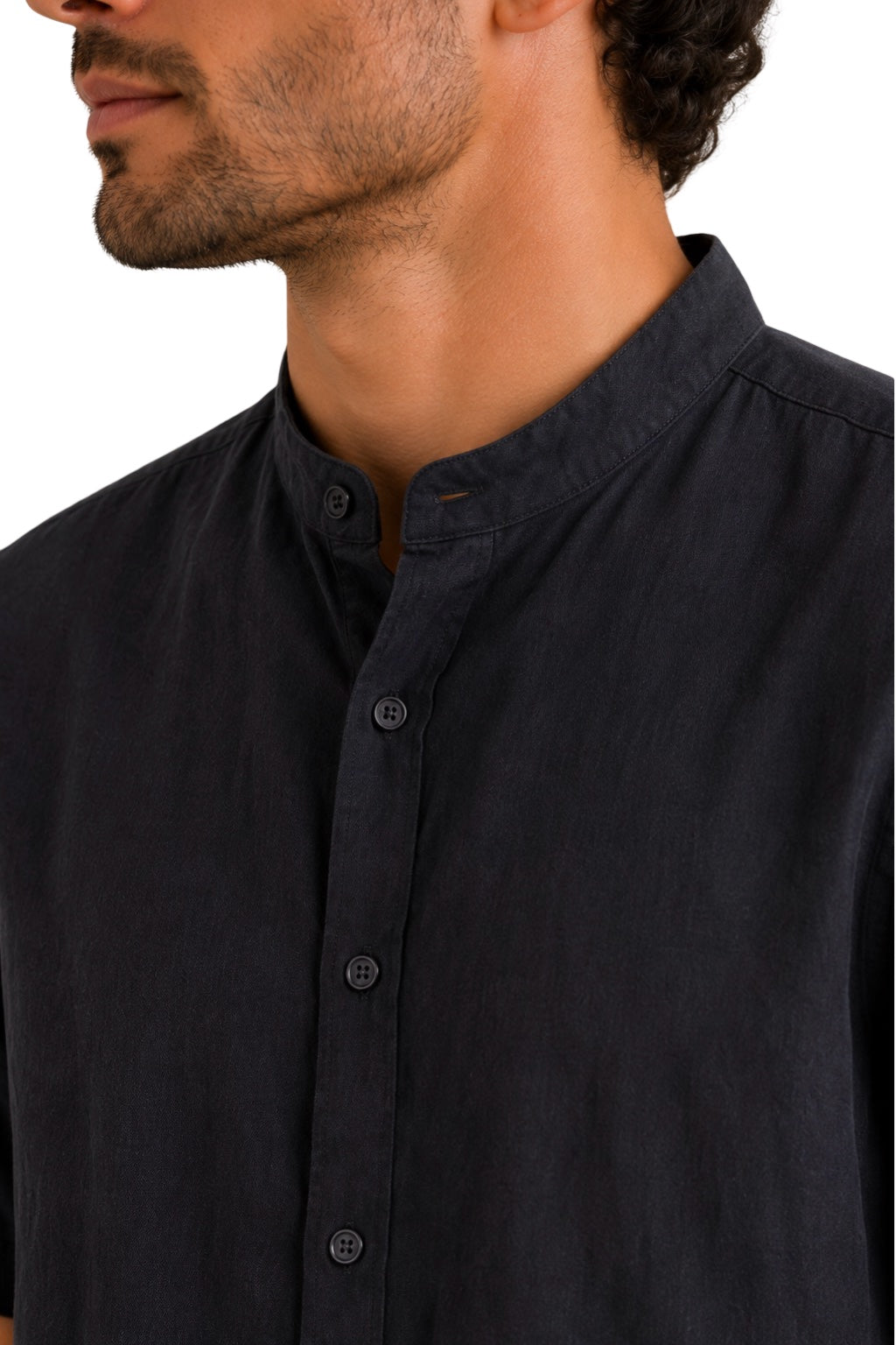 Camicia Lino Manica Corta