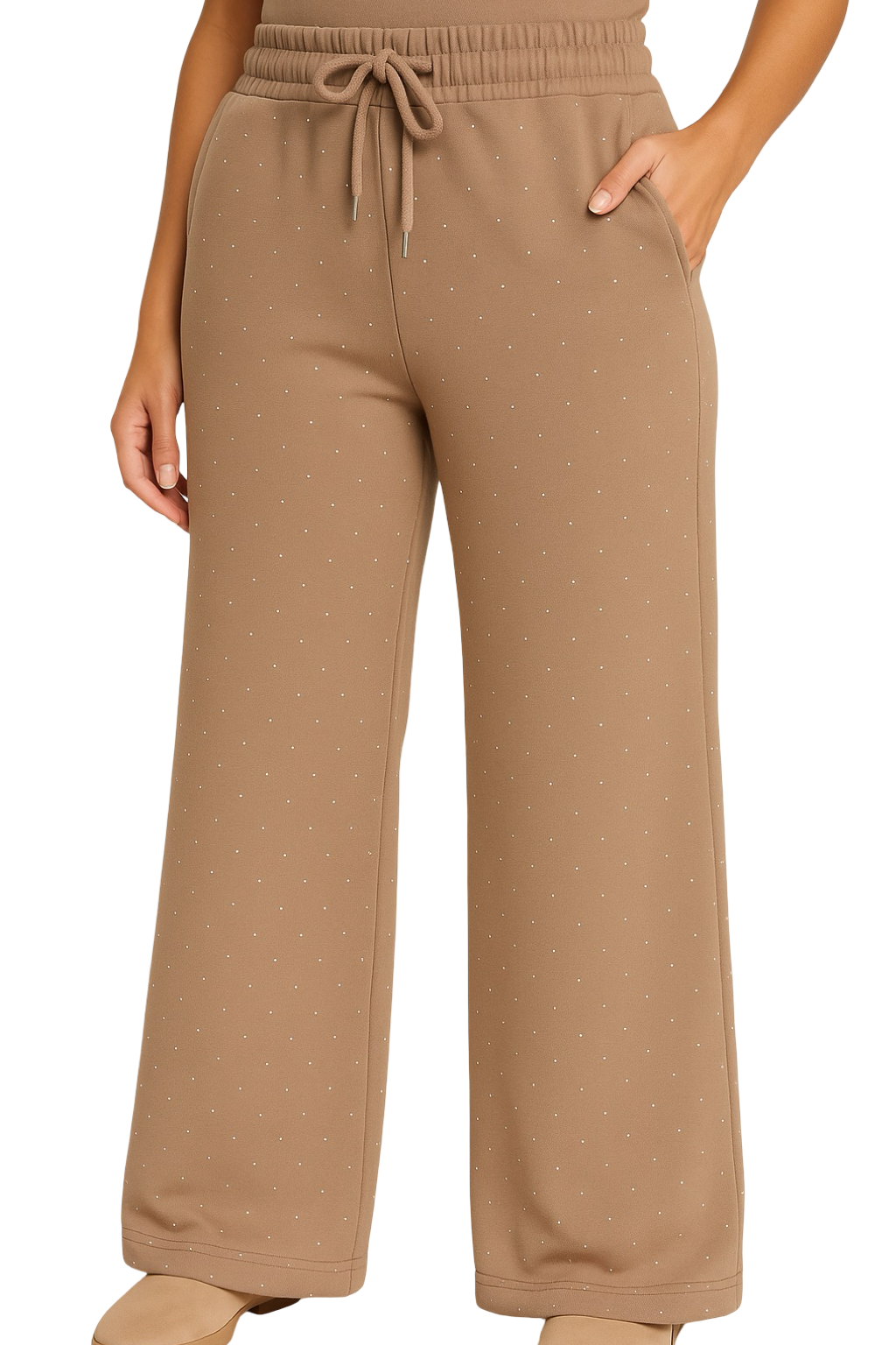 Pantaloni Felpati brillantini