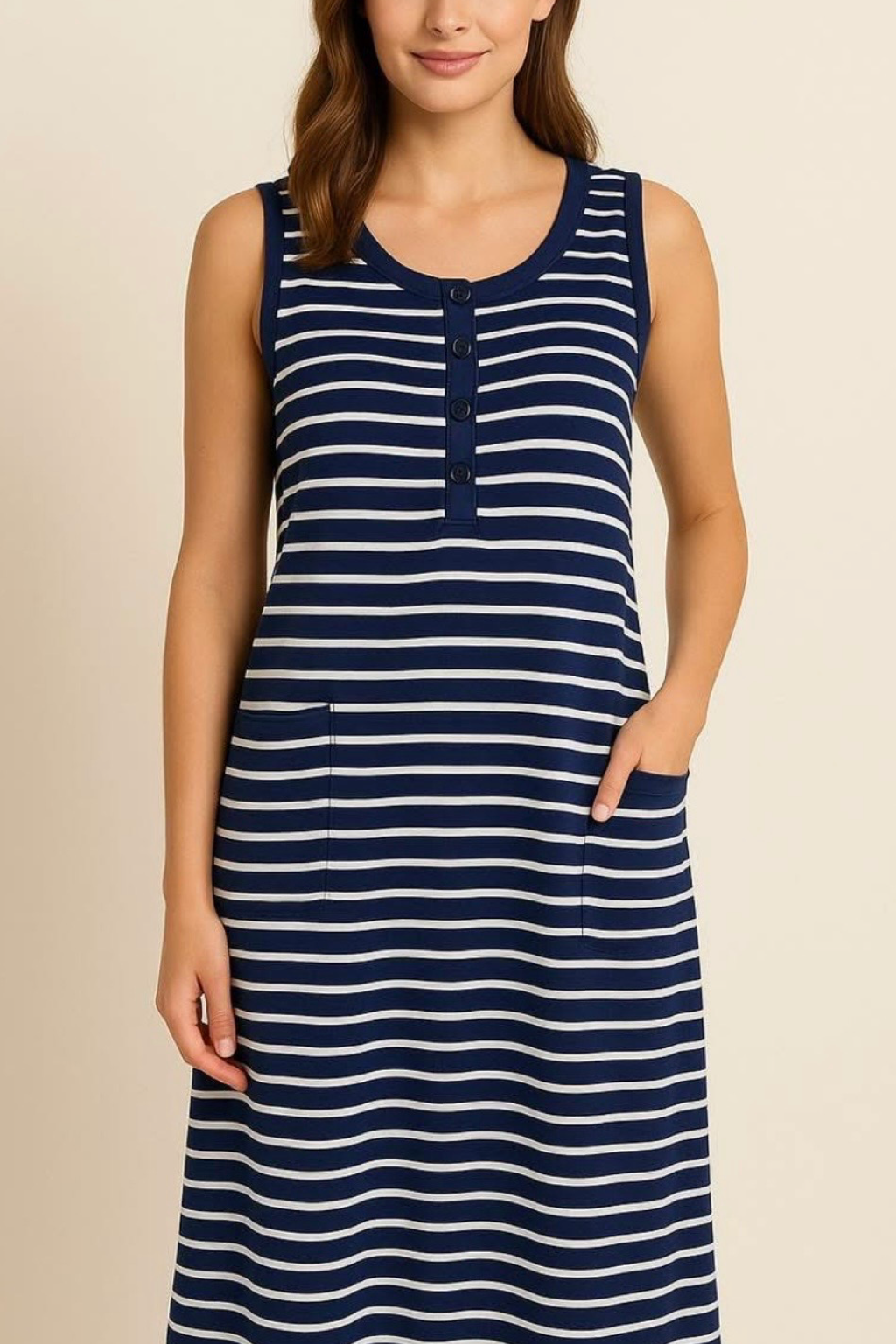 Vestito per casa con tasche