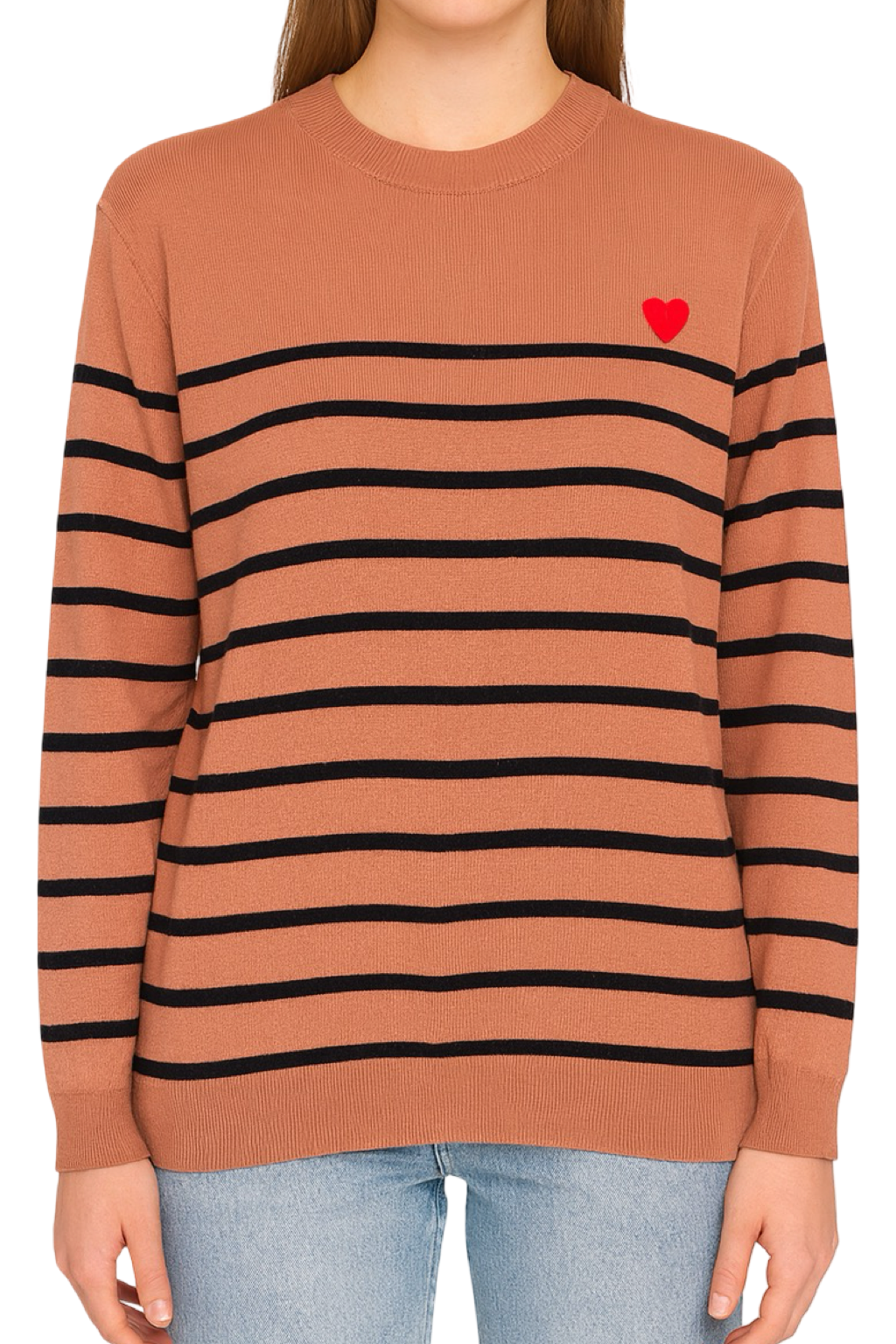 Maglia Cuoricino e Righe