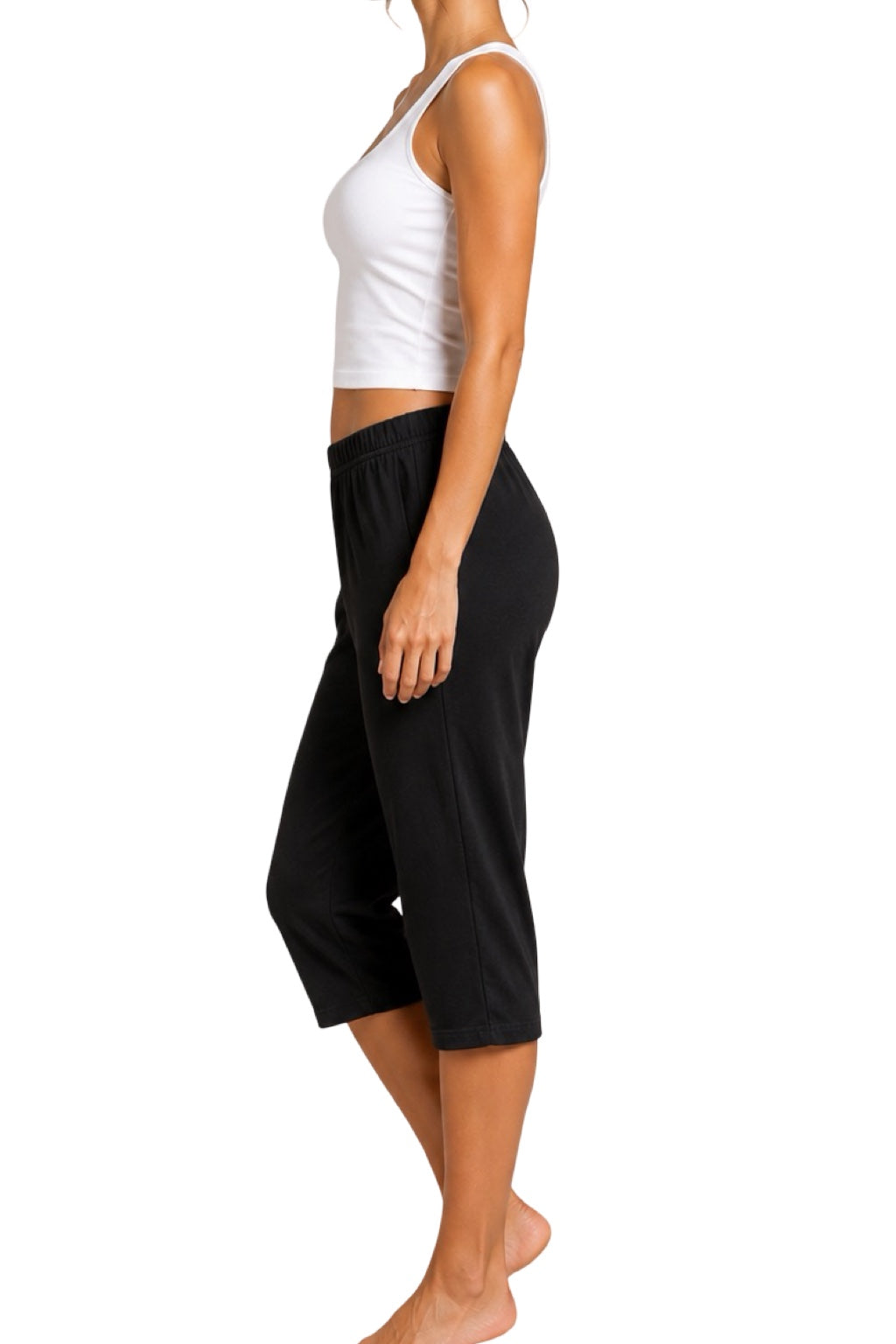 Leggings Corti Elasticizzati
