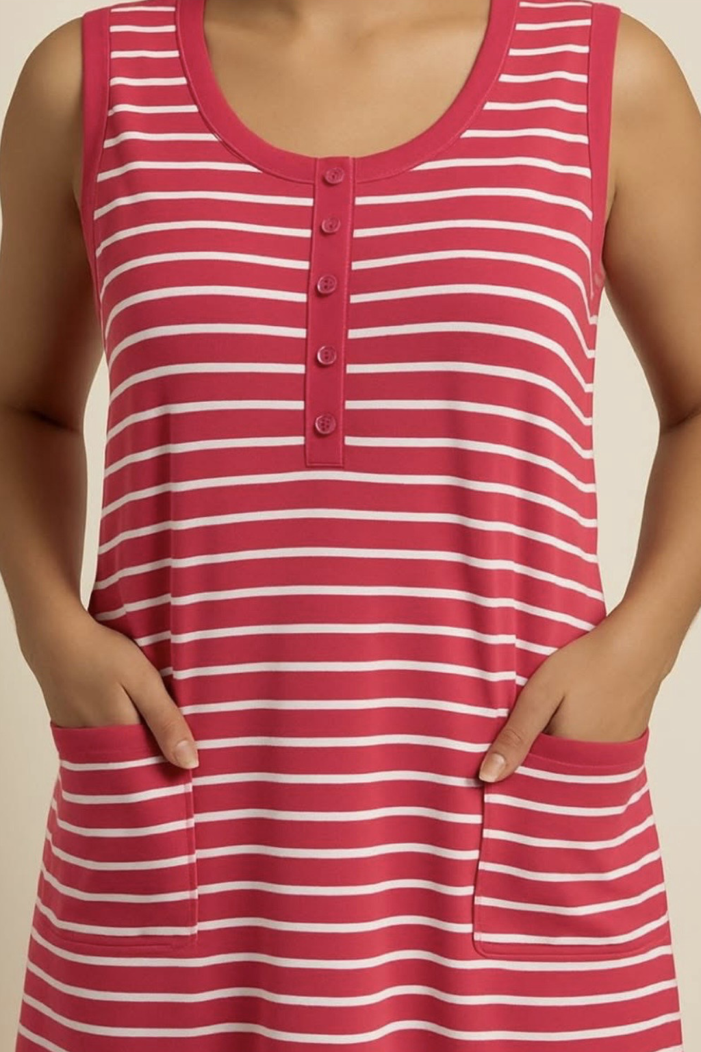 Vestito per casa con tasche