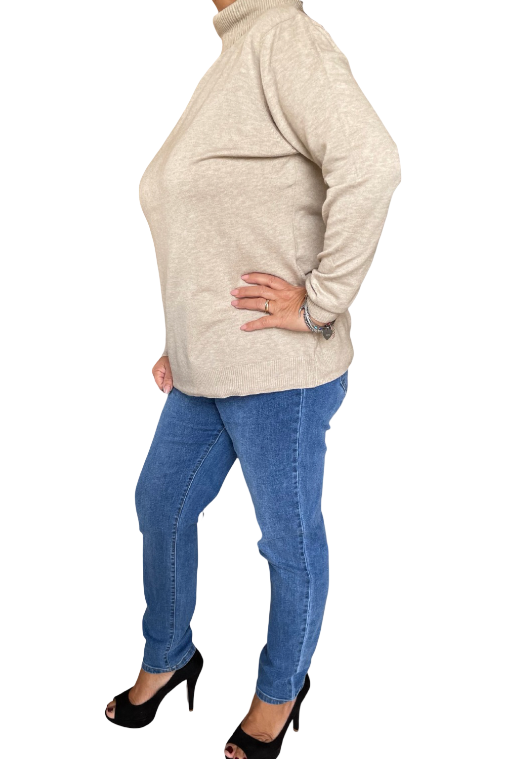 Maglia Collo alto Oversize