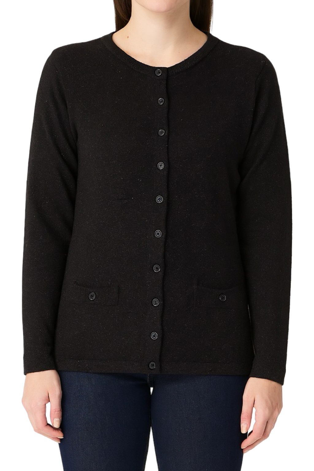 Cardigan Girocollo