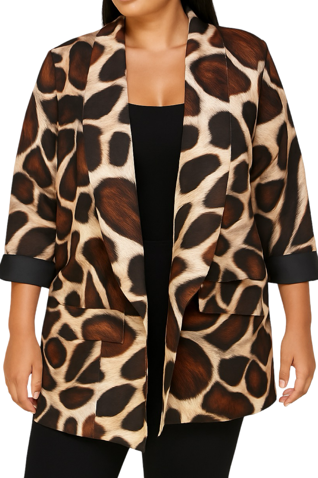 Giacca Foderata Animalier