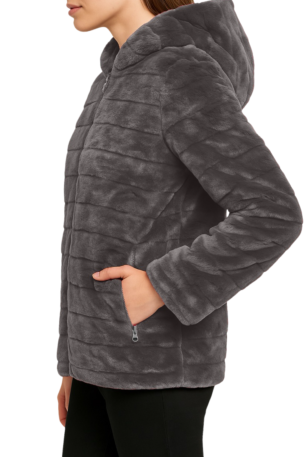 Giubbotto Double-face Pelliccia